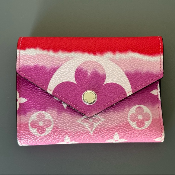 Louis Vuitton Escale Victorine Compact Red and Pink Wallet (NWOT) - Picture 12 of 15